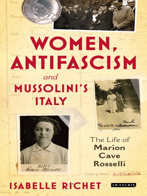Title details for Women, Antifascism and Mussolini's Italy by Isabelle Richet - Available